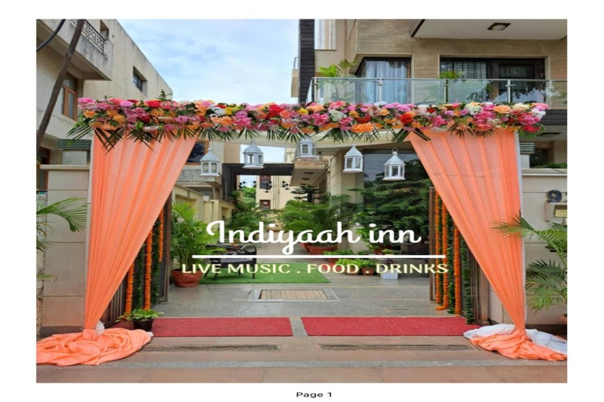 Indiyaah Inn Γκουργκάον Εξωτερικό φωτογραφία